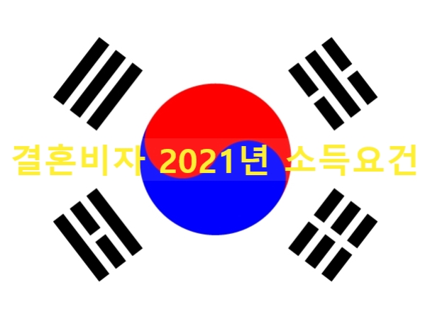 결혼비자(F6VISA) 2021년 소득요건 및 의사소통 요건 결혼비자(F6VISA) 2021년 소득요건 및 의사소통 요건