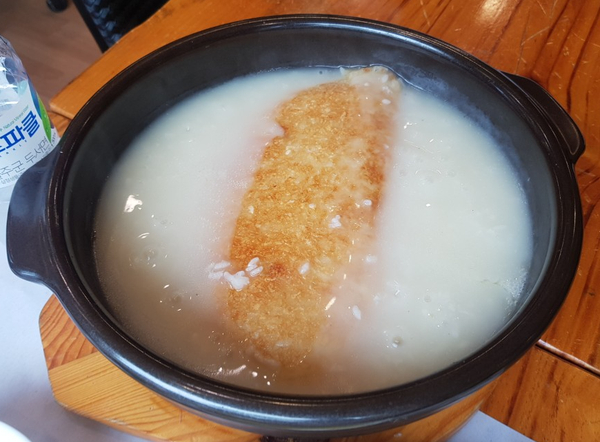 (의왕) 청계산 구수한 누룽지백숙 맛집 청계장수촌