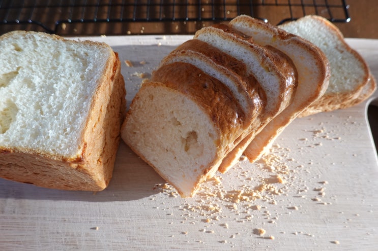 무반죽, 무기계 쫀득한 탕종식빵 만들기