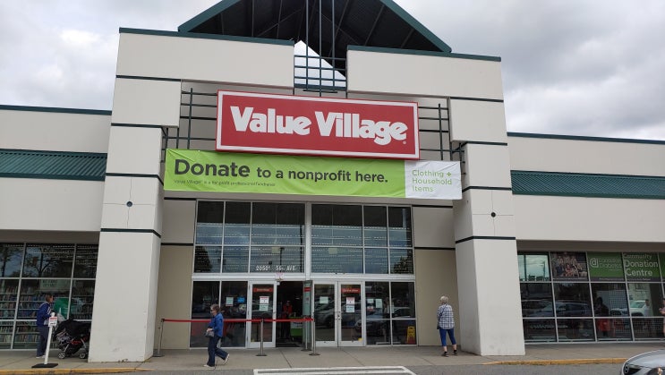  밴쿠버 랭리 중고샾, 랭리 밸류빌리지, Value Village langley : 랭리의 오프라인 중고매장
