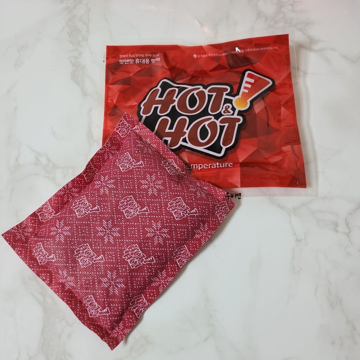 겨울철 필수품 핫앤핫 핫팩 일반형 핫팩 (RED) 핫팩추천