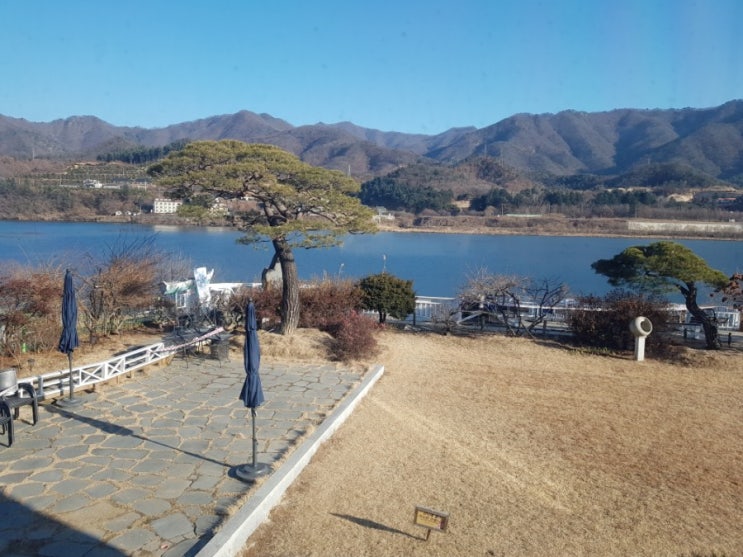  북한강 드라이브  북한강 뷰 카페 & 한식당