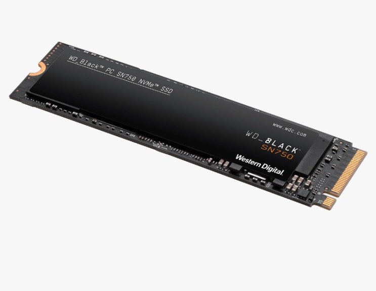  WD BLACK SN750 NVMe SSD - 게임용 SSD