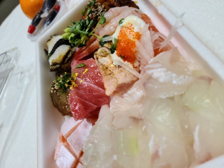  안양 인덕원 초밥. 동편마을 맛집 : 맛있는 초밥가게 포장후기