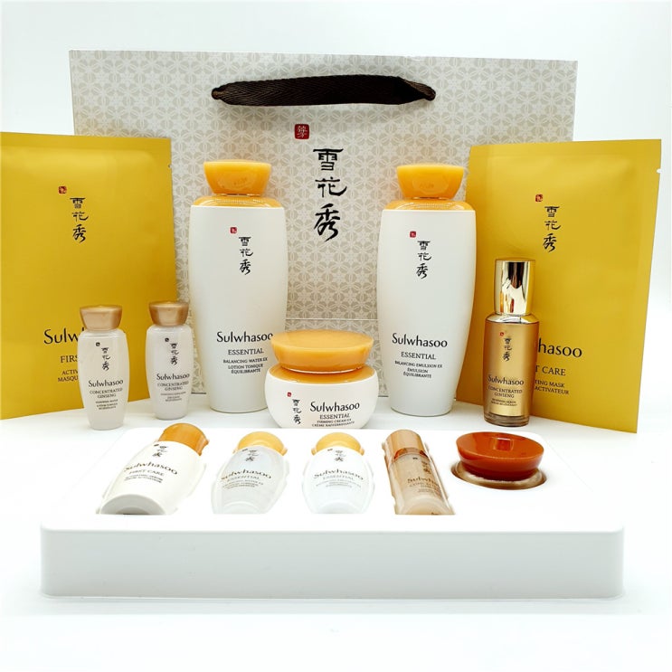 인지도 있는 설화수 자음3종 탄력크림 에센셜 대박구성+ 설화수 5종키드+설화수 정품쇼핑백 증정 선물용, 3종세트 ··· 인지도 있는 설화수 자음3종 탄력크림 에센셜 대박구성+ 설화수 5종키드+설화수 정품쇼핑백 증정 선물용, 3종세트 ···
