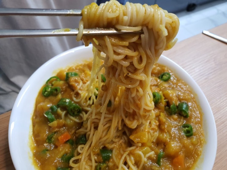  어서와~ 카레면은 낯설지? 카레 건강하게 먹는 법!
