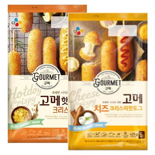 인기 많은 (냉동)고메 (치즈)크리스피핫도그425gx1개+크리스피핫도그480gx1개, 1세트 추천해요 인기 많은 (냉동)고메 (치즈)크리스피핫도그425gx1개+크리스피핫도그480gx1개, 1세트 추천해요