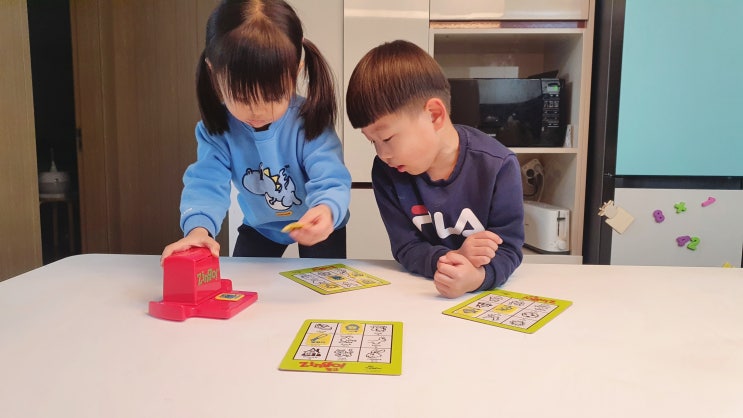  4살, 5살 아이랑 하기 좋은 보드게임, 징고