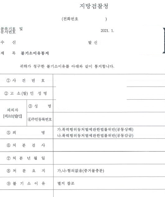  폭력행위등처벌에관한법률위반(공동상해, 공동감금) 무혐의 처분 사례