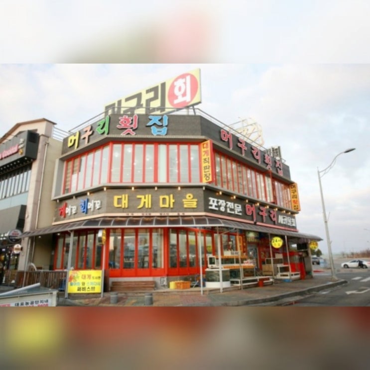  대포항 머구리횟집
