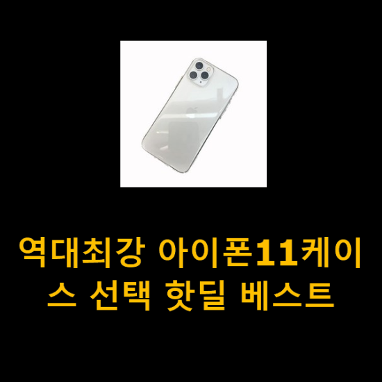 역대최강 아이폰11케이스 선택 핫딜 베스트