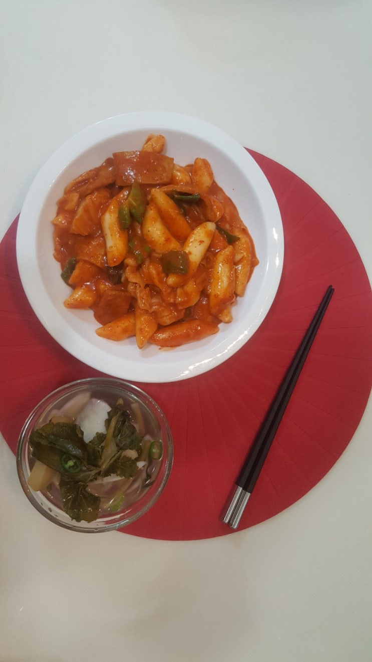  매운 옛날떡볶이 황금레시피