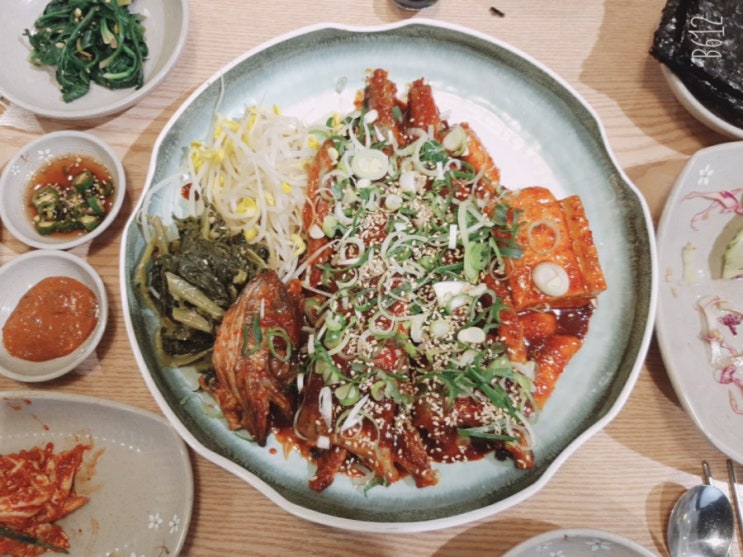  김해 어방동 맛집(진땡이 코다리찜 ft.로봇이 서빙하는집)후기