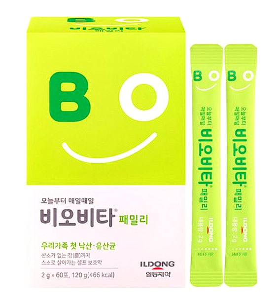  [일동제약]비오비타 패밀리 낙산균 분말/낙산유산균 효능 추천