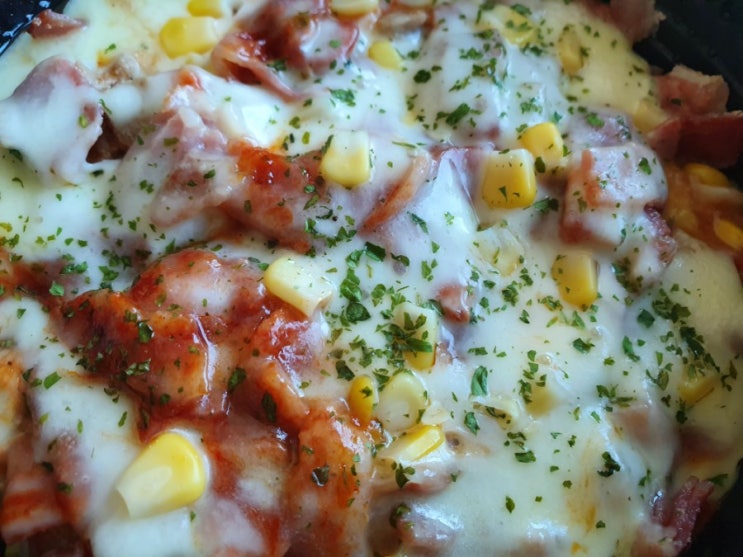  [배달] 치즈밥있슈 대학동점 김치스팸치즈밥,  갈비베이컨치즈밥 / 피자치즈를 물리도록 먹고싶은날