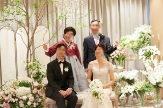  [본식사진] 비아쥬 -신부대기실 가족, 친척