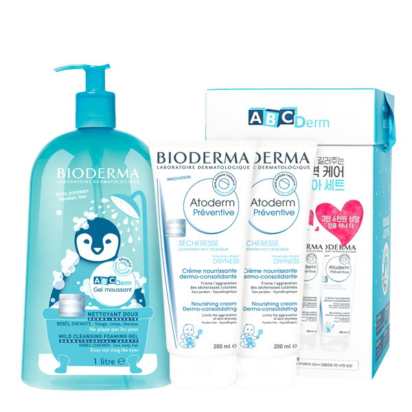 가성비 뛰어난 에이비씨덤 유아용 무쌍 젤 클렌저 1L + 아토덤 프리벤티브 크림 2p x 200ml, 1세트(로켓배송) ··· 가성비 뛰어난 에이비씨덤 유아용 무쌍 젤 클렌저 1L + 아토덤 프리벤티브 크림 2p x 200ml, 1세트(로켓배송) ···