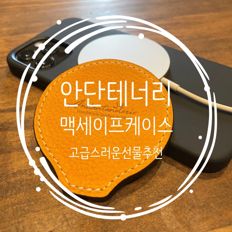  안단테너리 케이스 애플 맥세이프 케이스 추천 :)