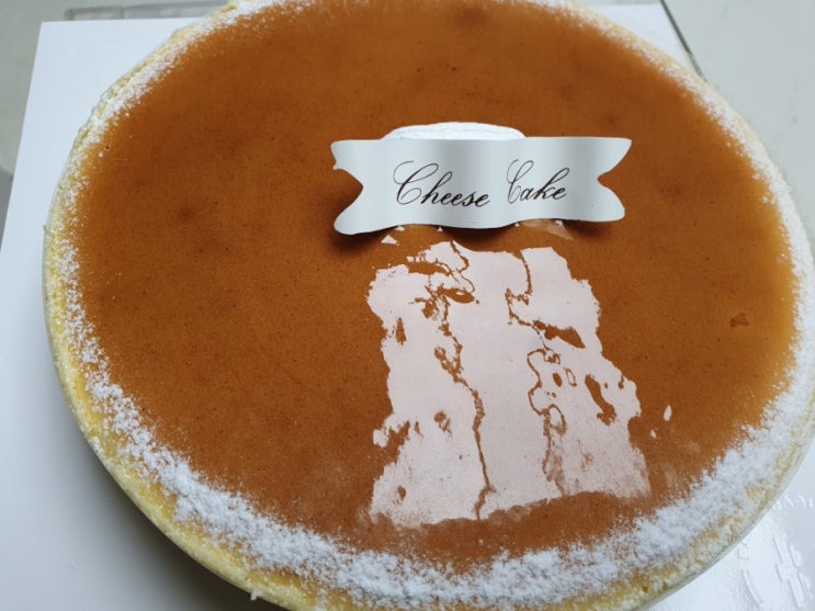  파리바게트 치즈케이크 촉촉한 크림치즈의 부드러운 맛