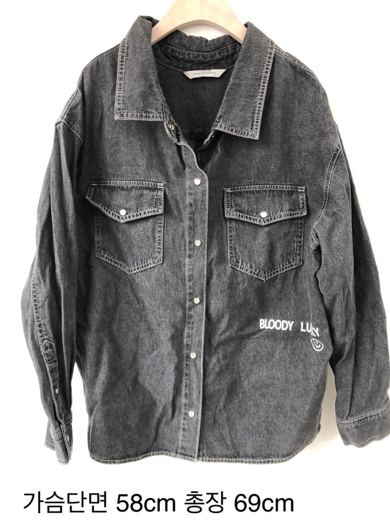 VOV 보브 데님셔츠. 2019제품. 정품. 59000원