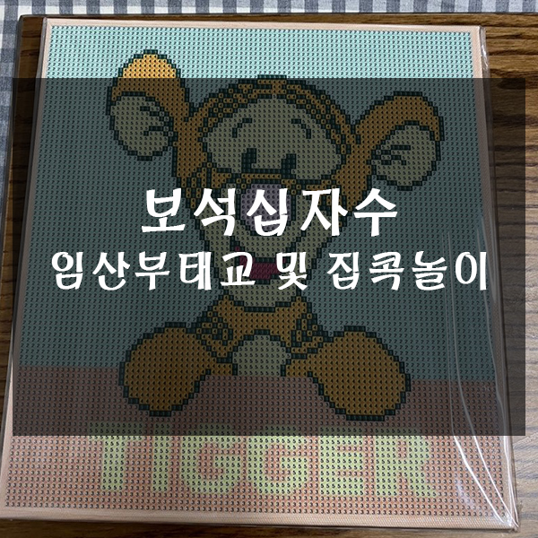  보석십자수 임산부 태교 & 집콕놀이추천