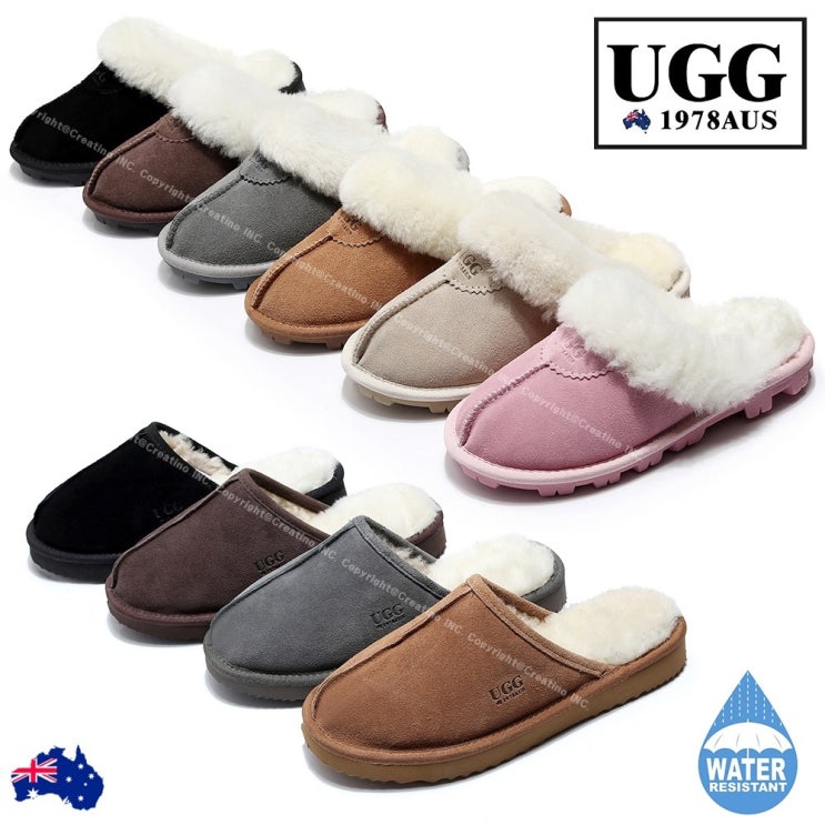 구매평 좋은 UGG 1978AUS 호주정품 남여 어그 양털 슬리퍼 정품 퍼 Slipper ···