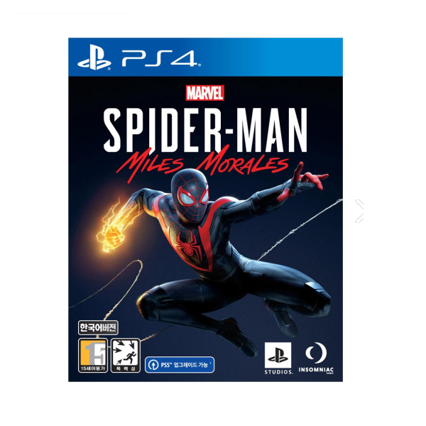  [새제품] PS4 스파이더맨 마일즈 모랄레스 정발 한글판 당일출고