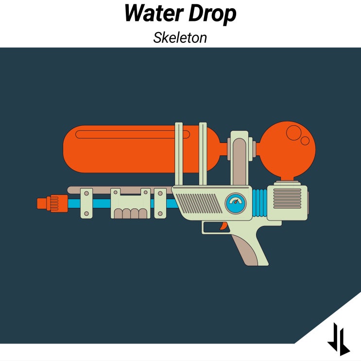  [2019.07.04] Skeleton - Water Drop [음원유통][음원발매][음원유통사]