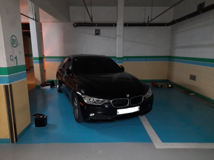  세종 출장 BMW 320d 밧데리 교체, 배터리 교환등록 서비스