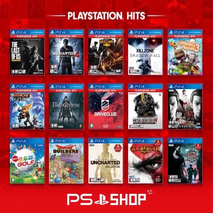 PS4 PLAYSTATION HITS : 플레이스테이션 히트 22800원, 모두의골프