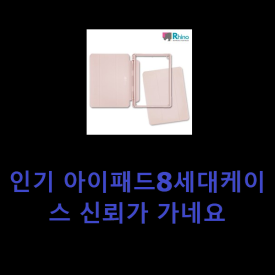 인기 아이패드8세대케이스 신뢰가 가네요