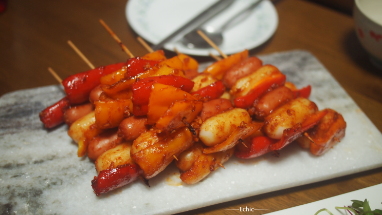  소떡소떡, 토마토가지볶음