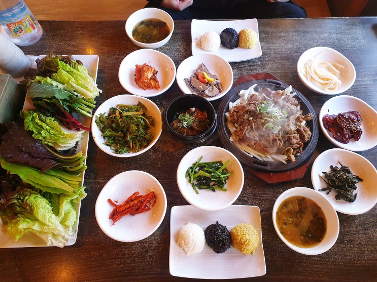  [남양주] 목향원 : 직화 불고기 쌈밥 정식, 2020 Christmas️