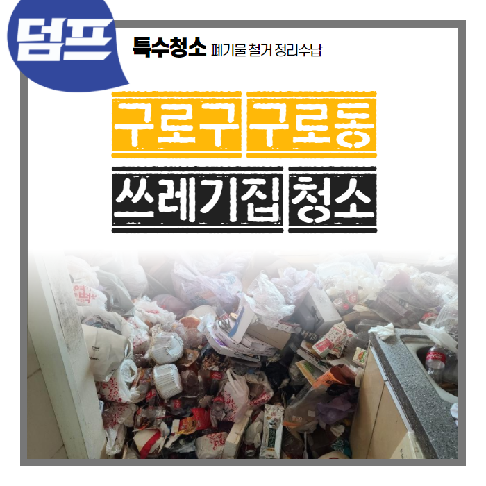  [후기] 서울시 구로구 구로동, 쓰레기집 폐기물 처리를 다녀왔습니다.