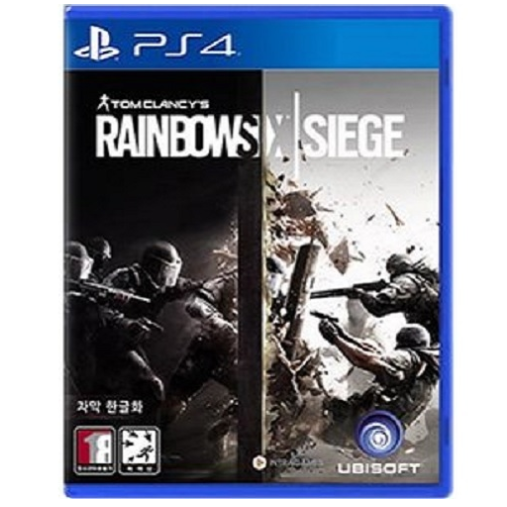  레인보우식스 시즈 PS4 한글판 액션 FPS PVP 슈팅 대테러부대