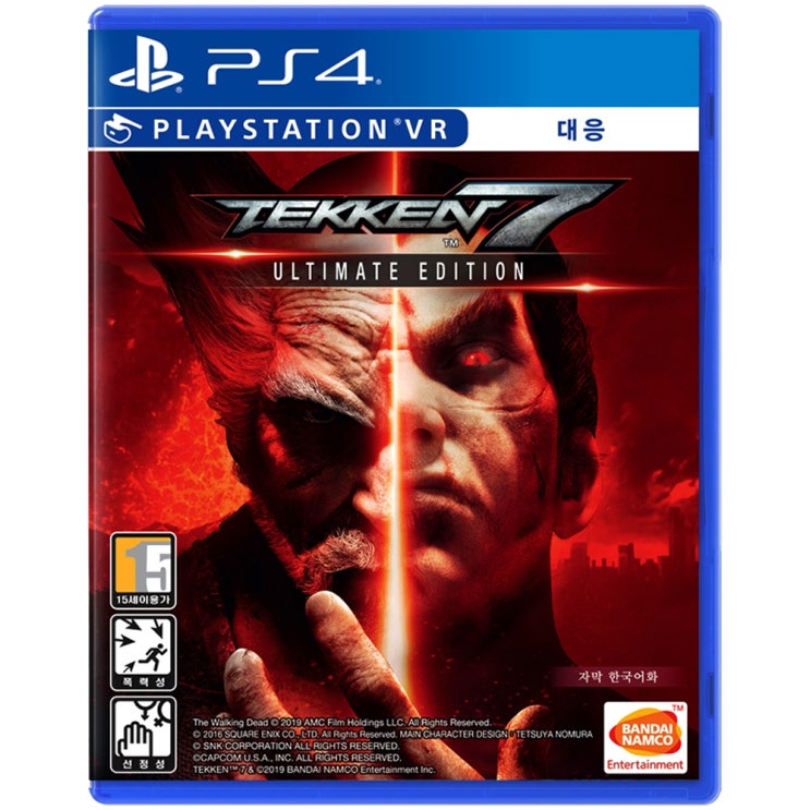  BNEK PS4 철권7 얼티밋 에디션 한글판 게임, 단일 상품