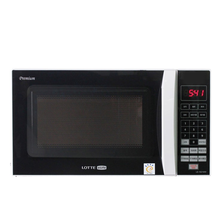  롯데알미늄 버튼식 전자레인지 20L, LE-1621mw