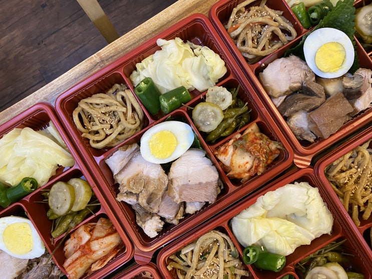  수원도시락 단체도시락 아리아리 보쌈도시락 배달 폭설 눈치우기