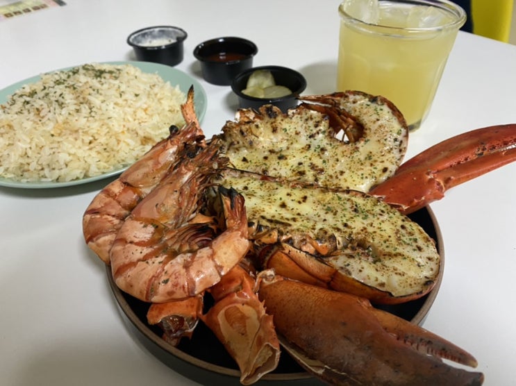  하안동 배달 맛집 : 불타는 랍스터