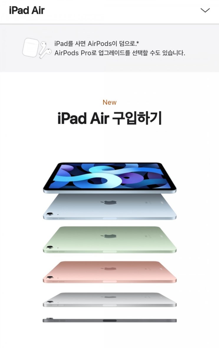  2021 애플 신학기 프로모션 오픈! 아이패드 구매함(+학생증 인증완료)