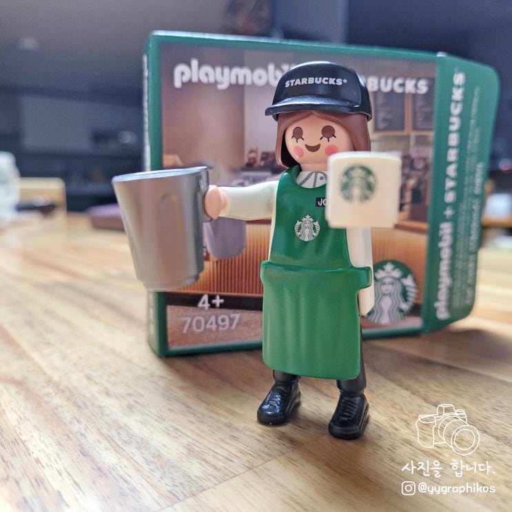  [굿즈] 스타벅스 플레이모빌(Starbucks Playmobil) [피규어/버디세트/70497/조이/카드/스티커]