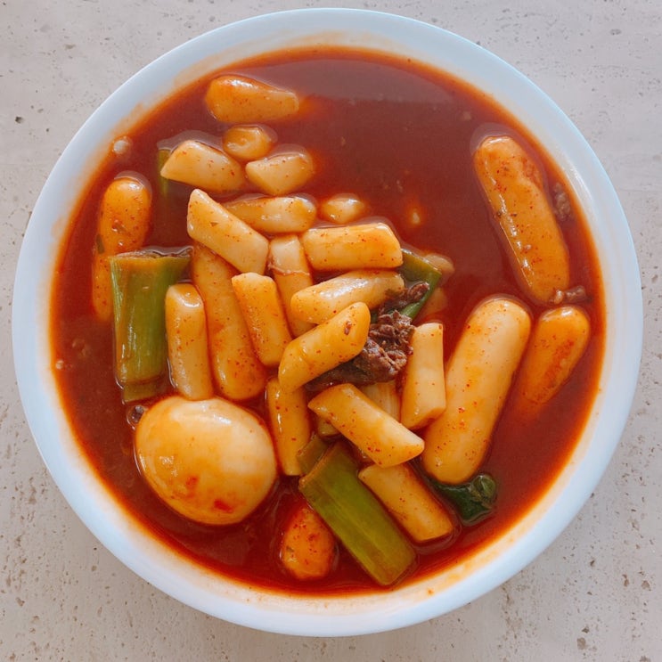  [후기+야매요리] GS25 차돌떡볶이