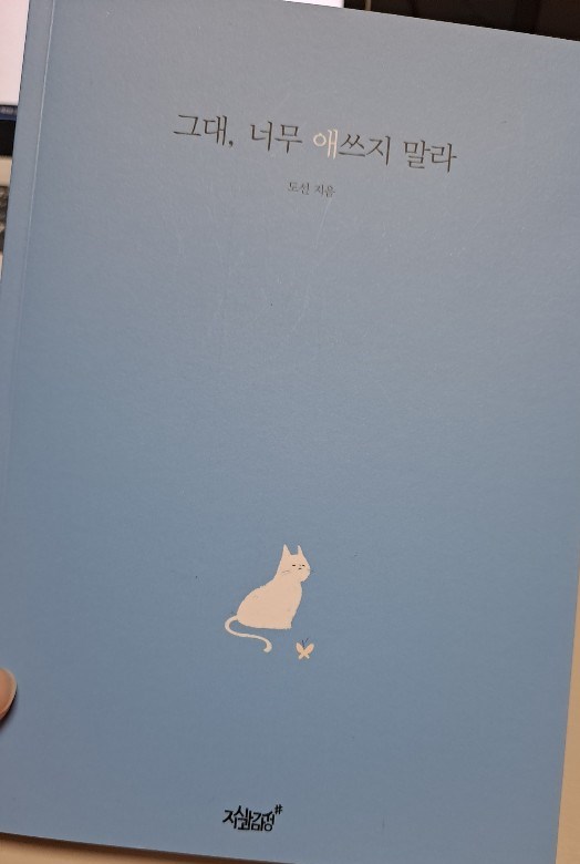 책리뷰. 그대, 너무 애쓰지 말라 - 도선