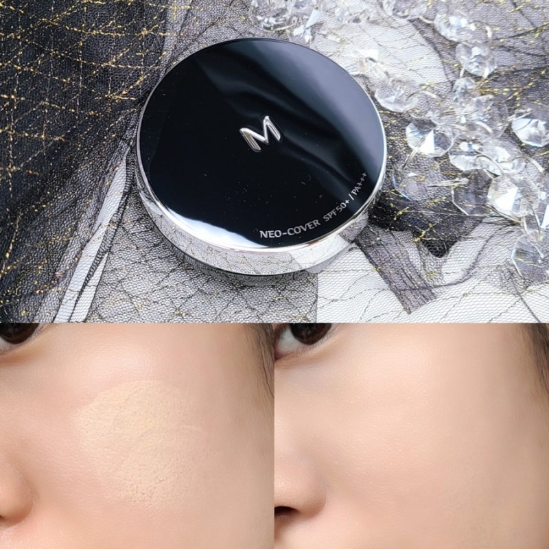 미샤 매직쿠션 네오커버, 지속력 좋은 광채쿠션이야
