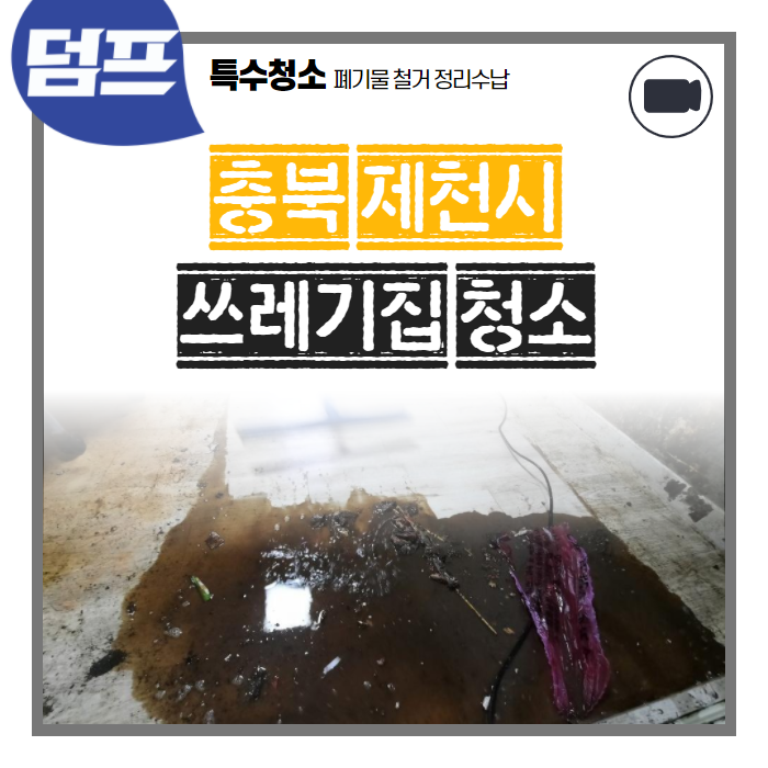  고난이도 쓰레기집, 쓰레기 가득 충북 제천 현장에 다녀왔어요!