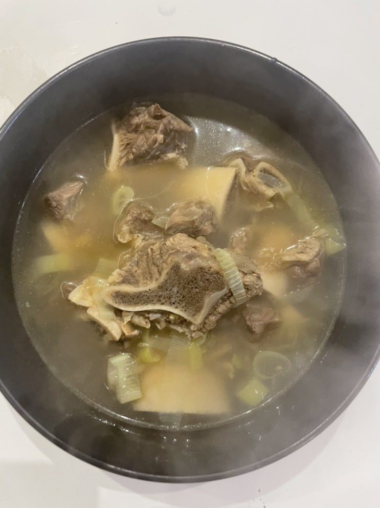  늘 품은 김하진 명품갈비탕 후기