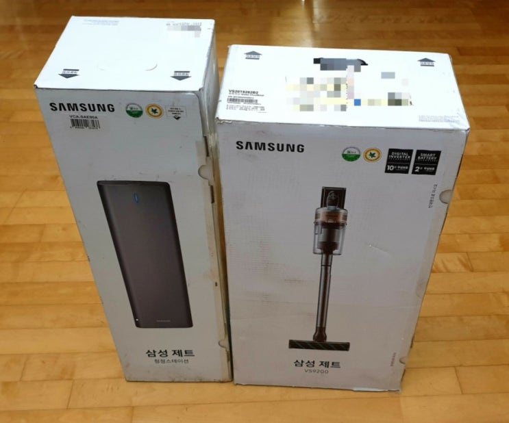  내돈내산 삼성 무선청소기 제트 200W(청정스테이션 물걸레 청소기)