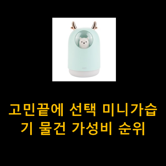 고민끝에 선택 미니가습기 물건 가성비 순위 고민끝에 선택 미니가습기 물건 가성비 순위