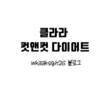  클라라의 굶지 말고 컷앤컷 다이어트