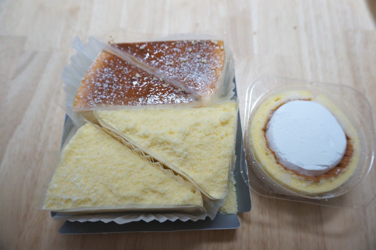  이디야 디저트 수플레 더블 치즈케이크 떠먹는 롤케익 가격 후기
